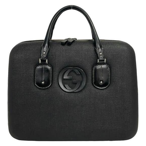 Gucci Handbags - Gucci Double G Business Bag 189762 Leather PVC